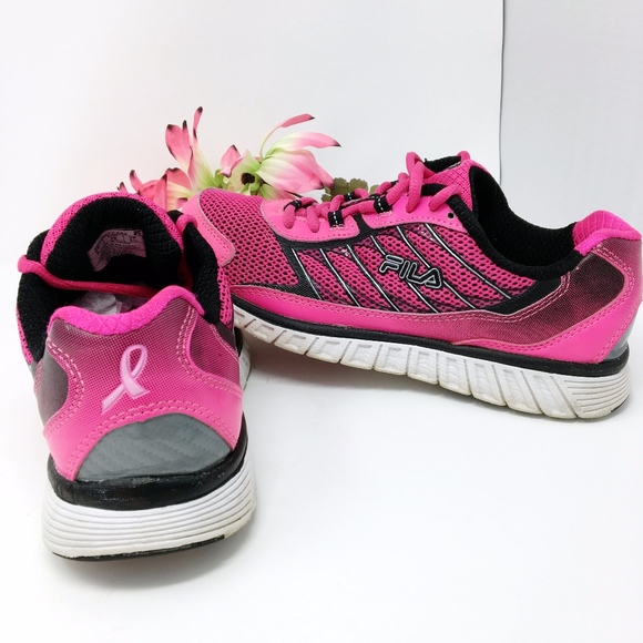 fila breast cancer shoes